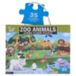 Zoo Animals Jumbo Floor Puzzle 35 Piece