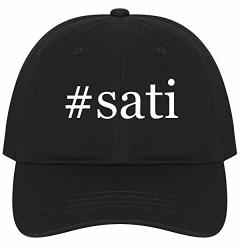 The Town Butler Sati - A Nice Comfortable Adjustable Hashtag Dad Hat Cap Black