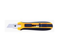 Utility Knife With Solid Blade Non Slip Grip Heavy Duty