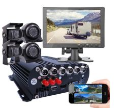 4 Channel Mobile Sdvr Vehicle Cctv Kit With G-sensor Wifi 4G Gps & Remote Monitoring Including 32GIG Sd Card