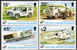 British Virgin Island Transportation Sg 903-6 Complete Unmounted Mint Set