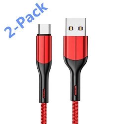 USB C Cable 3A Fast Charging Charge USB A To Type C Charger Nylon Braided Cord Compatible With Samsung Galaxy S10 S10E S9 S8