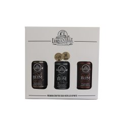 Durbanville Distillery Gift Box MINI Dark Silver & Spiced Rum - 375ML