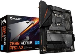 Gigabyte Z590 Aorus Pro Ax + Wifi Lga 1200 Intel Gaming Motherboard
