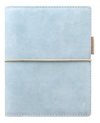 Filofax Domino Soft Organizer Pocket Pastel Blue