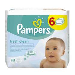 Pampers Baby Wipes Complete Clean 384'S