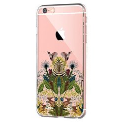 Iphone 6 Case Floral Pattern Clear Tpu Phone Case For Iphone 6 6
