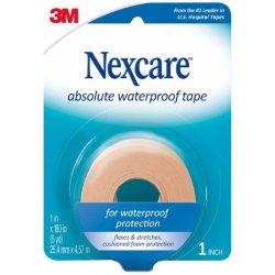 Nexcare 3M Waterproof Tape 25.4MM X 4.57M