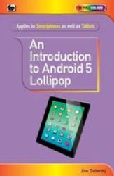 An Introduction To Android 5 Lollipop Paperback First