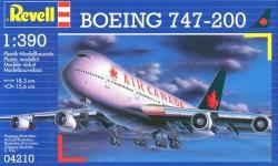 Pm:rv:p -revell - Boeing 747-200 - 1:390