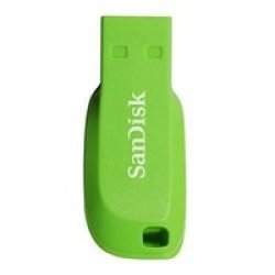 SanDisk Cruzer Blade USB Flash Drive 16GB USB 2.0 Green