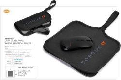 Java Mousepad And Wireless Optical Mouse TECH-4921