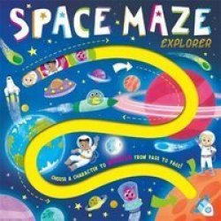 Space Maze Explorer Board Book