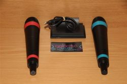 Galactic PS2 PS3 PS4 Sony Singstar Wireless Microphones Traders