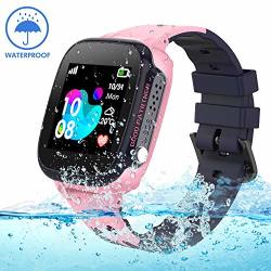 KIDS Smartwatch Waterproof With Gps Tracker Smart Watch Phone Compatible Ios Android For Children 3-12 Girls Boys Sos Call Remote Camera Two Way Call