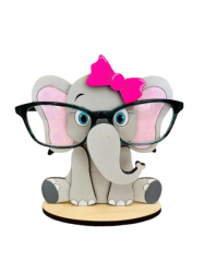 Imaging Architects Cartoon Elephant Eyeglass Holder