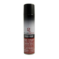 Glue Devil - Spray Paint - Enamel Black - 300ML - 2 Pack