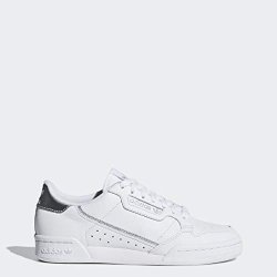 Adidas Originals Women's Continental 80 Sneaker White silver 7.5 Medium Us