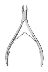 Mckesson 43-1-250 Tissue And Cuticle Nipper Convex Jaw Double Spring 4-1 2" Length