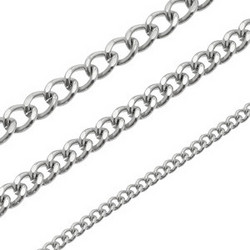 Solo Stainless Steel Curb Chain