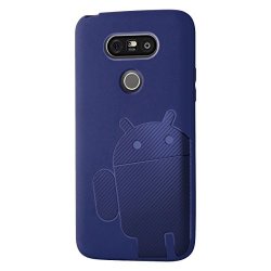 LG G5 Case Cruzerlite Androidified A2 Tpu And Carbon Case For LG G5 - Retail Packaging - Blue