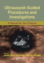 Ultrasound-guided Procedures And Investigations - A Manual For The Clinician Paperback