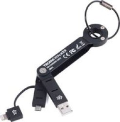 Walker USB Charging And Data Transfer Cable - Black