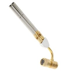 D Dolity Brass Pencil Dual Fuel Gas Flame Propane Torch Head For Brazing Soldering Welding Heating & More