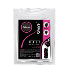 Hair Building Fibers - Refill Bag 50G - Dark Brown Parallel Import
