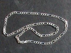 Solid Sterling Silver Chain 45 Cm Long