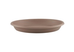 Saucer Plastic Drip Tray Taupe Artevasi 15CM