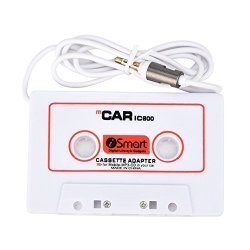 Car Cassette Adapter Alotm Universal Car Audio Cassette Adapter MP3 Player Converter Compatible Samsung Android Phones With 3.5MM Jack Cd
