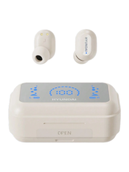 Hyundai - HY-T04 - True Wireless Earphones With Touch Control - Beige