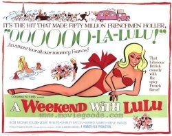 Weekend With Lulu Poster Movie 22 X 28 Inches - 56CM X 72CM 1961 Half Sheet Style A