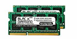 8GB 2X4GB RAM Memory For Apple Macbook Pro 2.9GHZ Intel Core I7 13-INCH DDR3 MID-2012 Black Diamond Memory Module DDR3 So-dimm 204PIN PC3-10600 1333MHZ