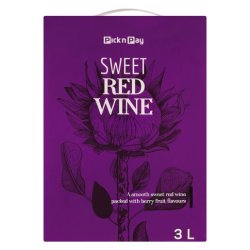 Sweet Red Wine 4 X 3L