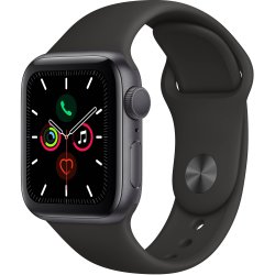 Apple Watch Series 5 40MM Space Gray - Black Sport Band