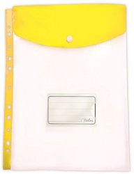 - A4 Filing Carry Folder With Stud - Yellow Pack Of 5