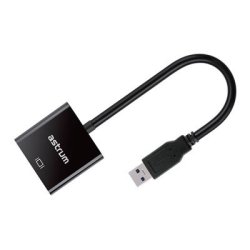 Astrum USB 3.0 Male To Vga M-f Active Adapter - DA550