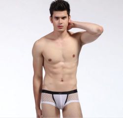 Sexy Mens Enhance Underwear See-through Briefs - Last One
