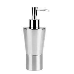 Leige 304 Stainless Steel Soap Dispenser Sub-bottle Portable Push-type Hand Sanitizer Shampoo Wash Shower Gel Empty Bottle
