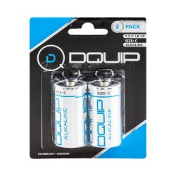 DQUIP Battery Alkaline C 2PCS