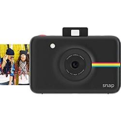 Zink Polaroid Snap Instant Digital Camera Black With Zink Zero Ink Printing Technology