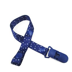 Infant Spot Blue Pacifier Clips Palarn Premium Quality Modern Designs Universal Holder Leash For Boys And Girls Teething Toy Or Soothie