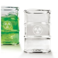 Polluted Drink Glass 350ml 2 Pack