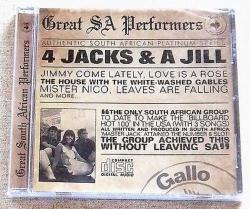 4 Jacks & A Jill Great Sa Performers South Africa Cat Cdps 006