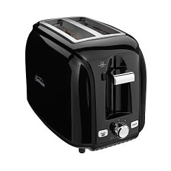 Sunbeam 2-SLICE Toaster 8X7.5X11.5 Black Silver