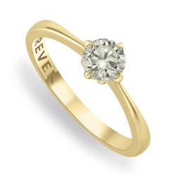 18CT Gold & 0.5CT Diamond My Forever Solitaire Ring