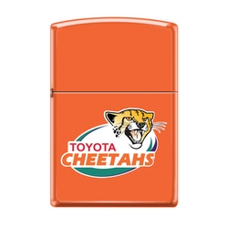 Zippo Lighter - Cheetahs Orange Matt