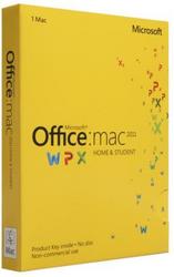 Microsoft Office 2011 Home & Student Apple Mac